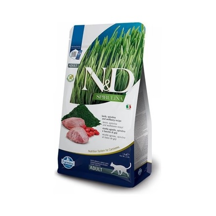 Farmina N&D cat SPIRULINA (GF) adult, lamb 1,5 kg